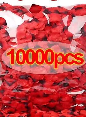 Lots Artificial Fake Rose Petals Red Roses Petal Flower Simu