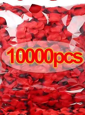 Lots Artificial Fake Rose Petals Red Roses Petal Flower Simu