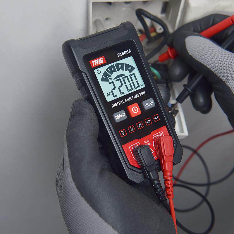 特安斯全自动万用表 TA806A 家用便携式免换档自动识别万能表