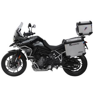 GSADV适用凯旋Tiger900 Tiger850三箱边箱尾箱铝合金护杠底板改装