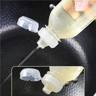 家用全味油尖92318叫油瓶pp5控量香料酒油壶厨房专用酱油醋调味油