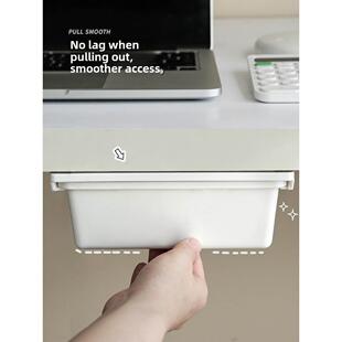 。桌下衣柜多功能抽屉隐形收纳盒特大加深抽屉学生宿舍桌面书桌上