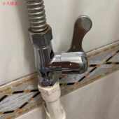 自来水管开关内丝三角阀热水器马桶止水阀门全铜内外丝直通阀4.