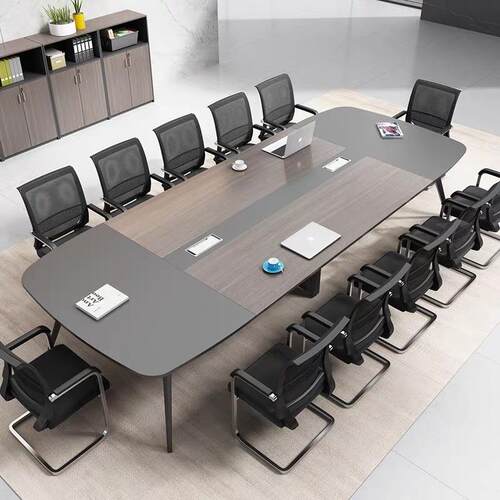 会议桌办公桌简约现代办公桌椅组合培训桌长条桌小型会议室接待桌