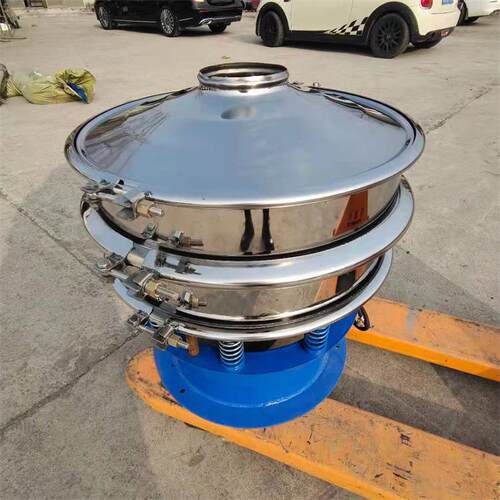 多层圆形不锈钢振动筛高频超声波筛分机化工干粉颗粒筛分除渣机