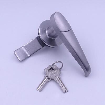 MS308-3不锈钢 户外配电柜把手锁 机箱机柜门锁工业柜锁户外锁