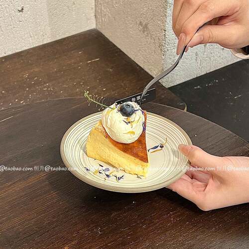 法式复古陶瓷甜品蛋糕盘下午茶点心碟果盘零食盘寿司盘高颜值餐具