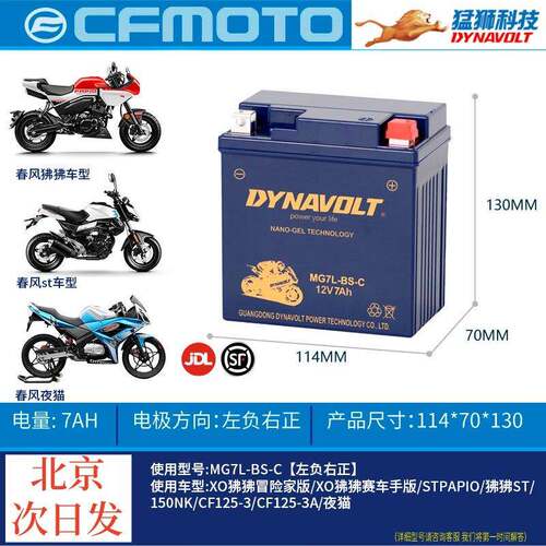 猛狮机车电瓶春风400NK650国宾狒狒125st150CT250SR12V电池GT锂