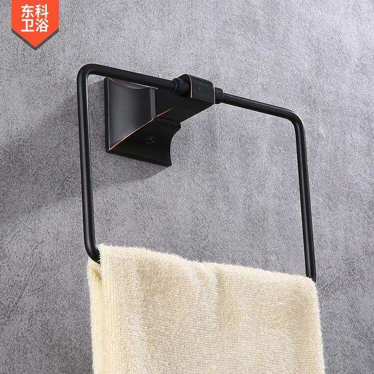 厨房橱柜门挂式纸巾架 卷纸架纸巾抹布收纳挂架 毛巾架挂钩
