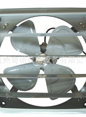 供应FA-400型耐高温方形百叶窗纯铜电机工业排风扇