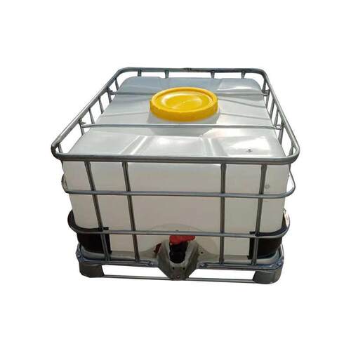 带带桶方桶塑料吨桶液体pe框架包装桶径运输加厚500l盖黑色大口