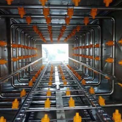 喷淋式自动洗筐机 高压喷淋去油污塑料周转筐清洗机 鸡蛋筐清洗机