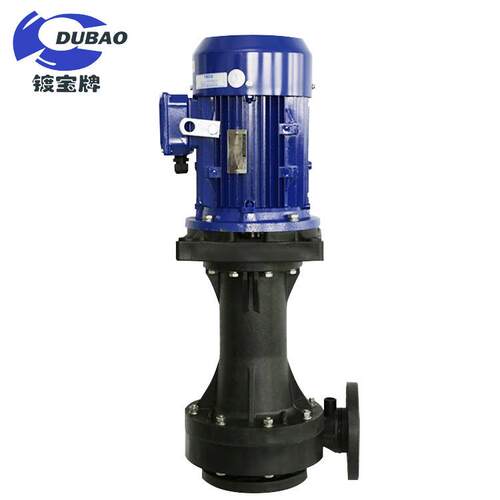 涂装立式泵大流量电泳漆循环液下泵防腐污水离心泵可空转立式泵