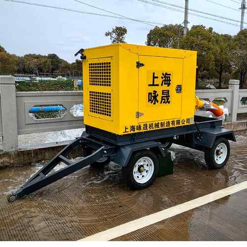 防汛2移泵车动柴油机自534吸排污泵6寸汛8寸10寸1寸防移动泵