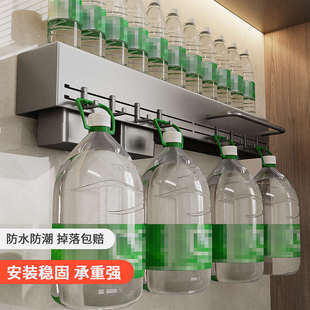 厨房架架筷厨具 收纳笼不锈钢刀架打孔枪免筷子灰家用多功能壁挂式