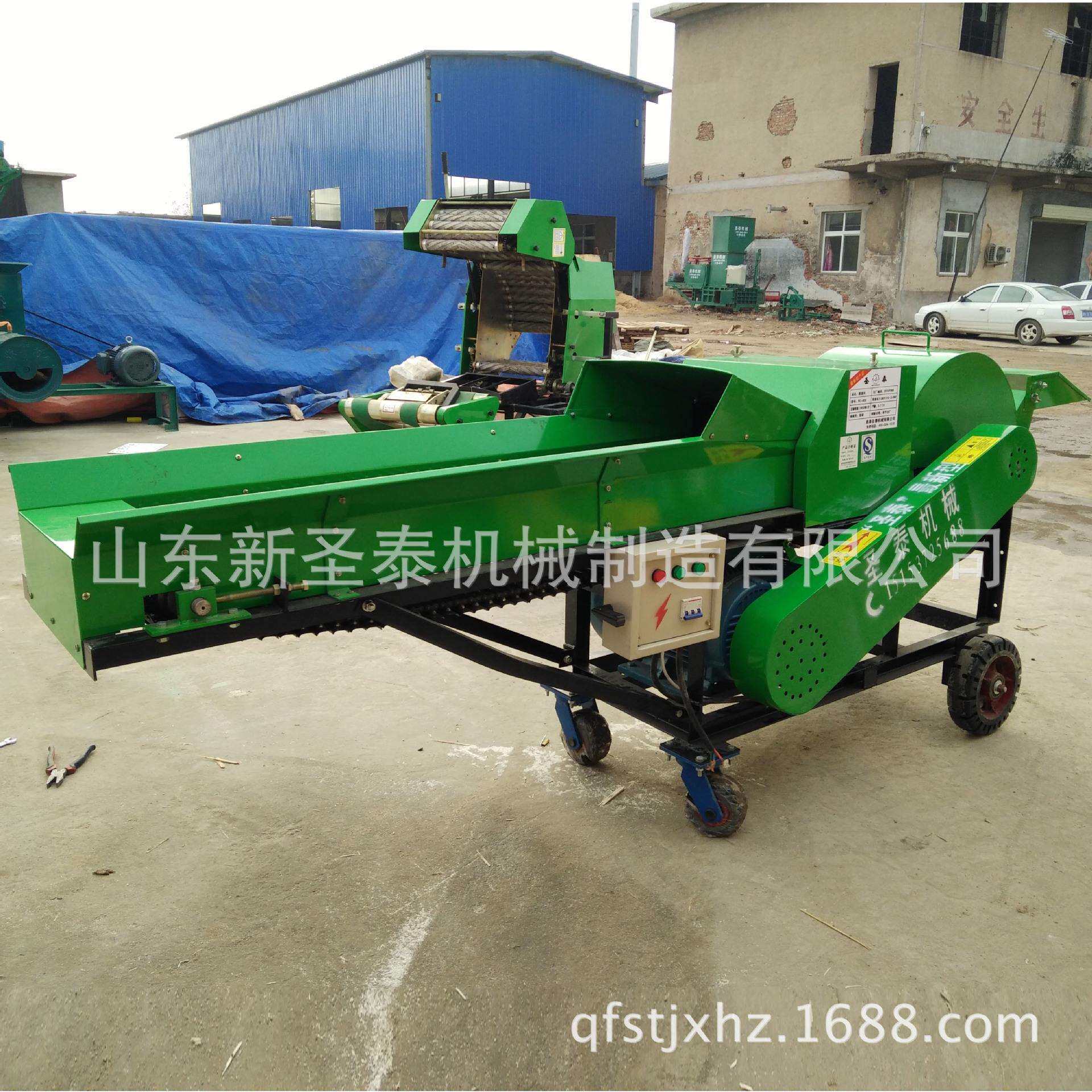 云南地区使用的青储揉丝机 自动进料型秸秆揉丝机视频