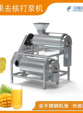 专业供应MDJ2系列工业不锈钢芒果双道出细浆去皮去核打浆机