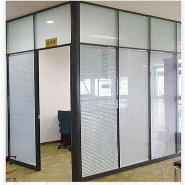 公室玻璃隔墙无239车间厂尘房活断隔断隔音动木饰板仓库隔间