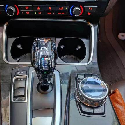 适用于宝马3系5系7系X3X5X6X7水晶档把三件套旋钮改装