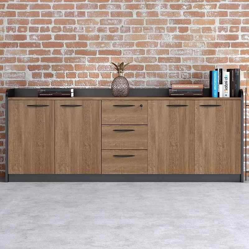 文件柜矮柜办公室储物柜资料柜档案柜带锁茶水柜打印机柜收纳柜子