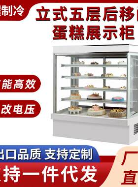 商用风冷立式五层后移门蛋糕展示柜水果蛋糕慕斯甜品柜蛋糕展示柜