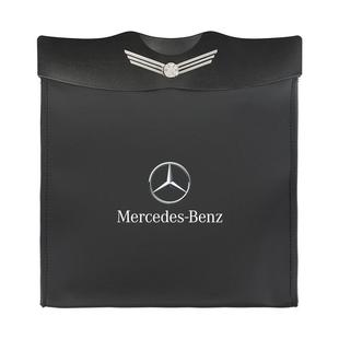 A200L收纳盒垃圾桶内饰 GLB 适用奔驰车载垃圾袋C260LE300L GLC