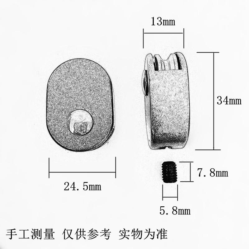 升降器动滑轮维修晾衣架钢丝绳省力滑轮器手摇器滑轮摇把更换配件