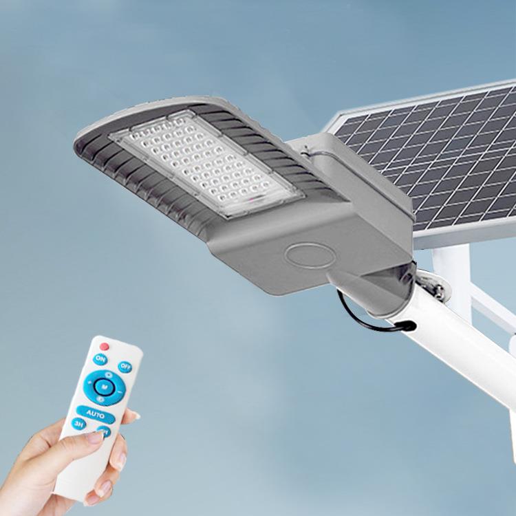 太阳能路灯 户外庭院灯家用led超亮大功率防水新农村带杆照明路灯