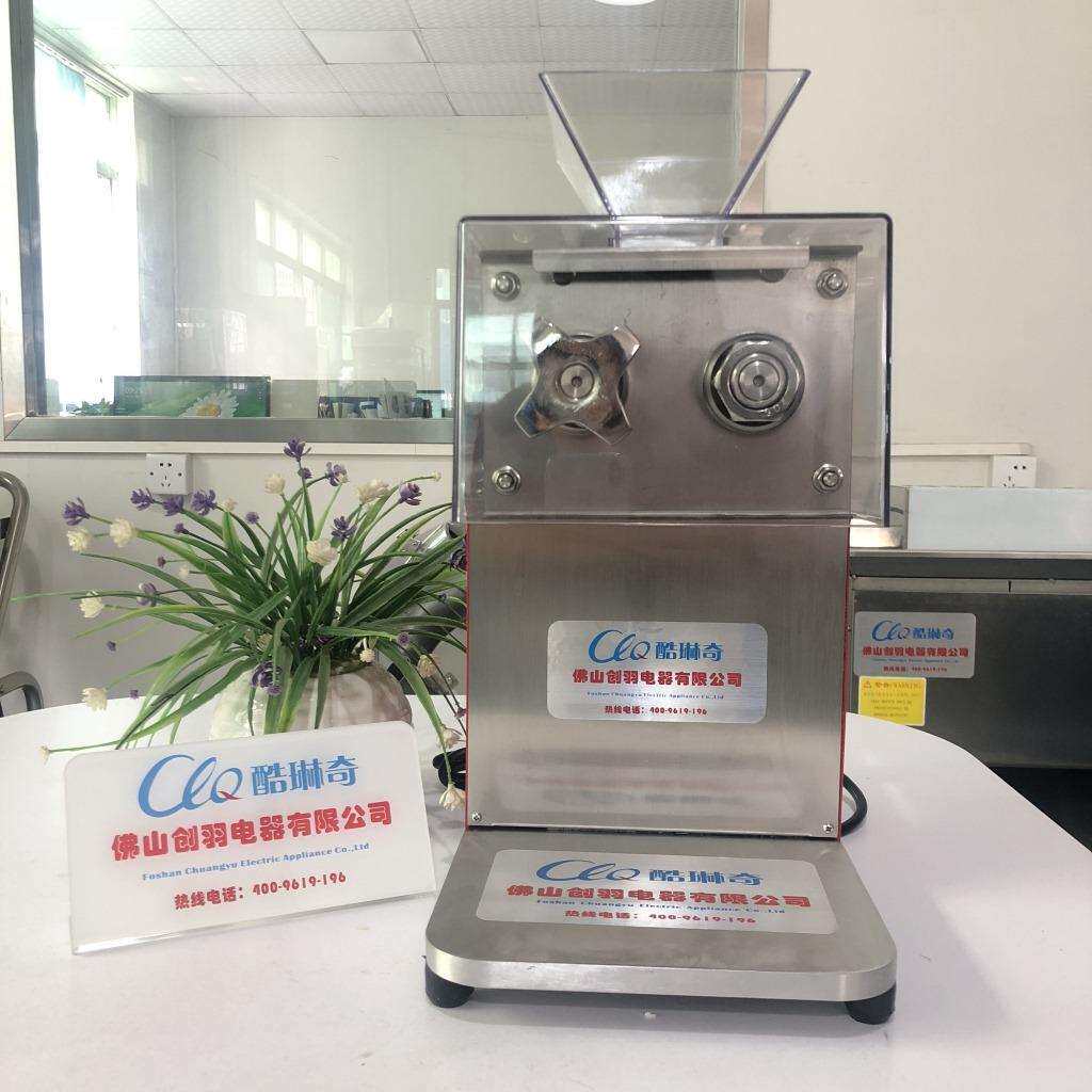 优选台式迷你餐厅式切肉机 鲜肉切片机切薄片辣椒百叶切丝机