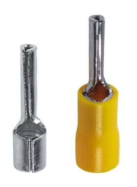 PTVPTN1.25-102-105.5-13针型接线端子预绝缘管型线耳压线铜管