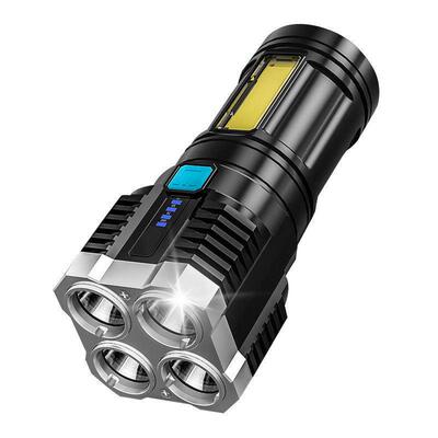 5000LM Zoomable XM-L T6 LED Flashlight Torch Light手电筒