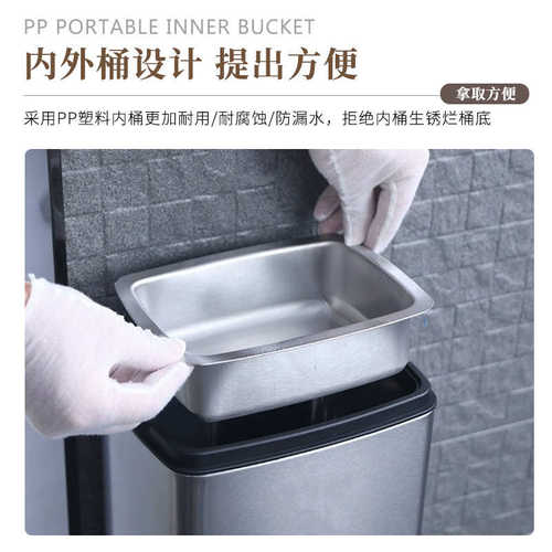 大堂不锈钢酒店垃圾桶商场大厅电梯口户外吸烟区立式烟灰桶垃圾桶