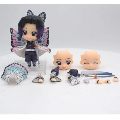 10cm Demon Slayer #1655 Kochou Shinobu Figure 1408 Giyu Tomi