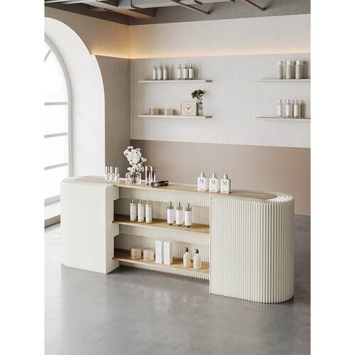 展台展示柜台展示样品展示柜架办公室前台吧台折叠岛展示架展示台