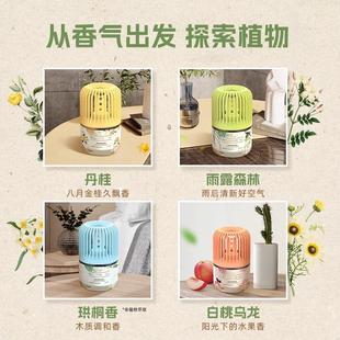 酒店家用卫生间清新空气无火 星选厂家批发无火香薰清新鸟笼香薰