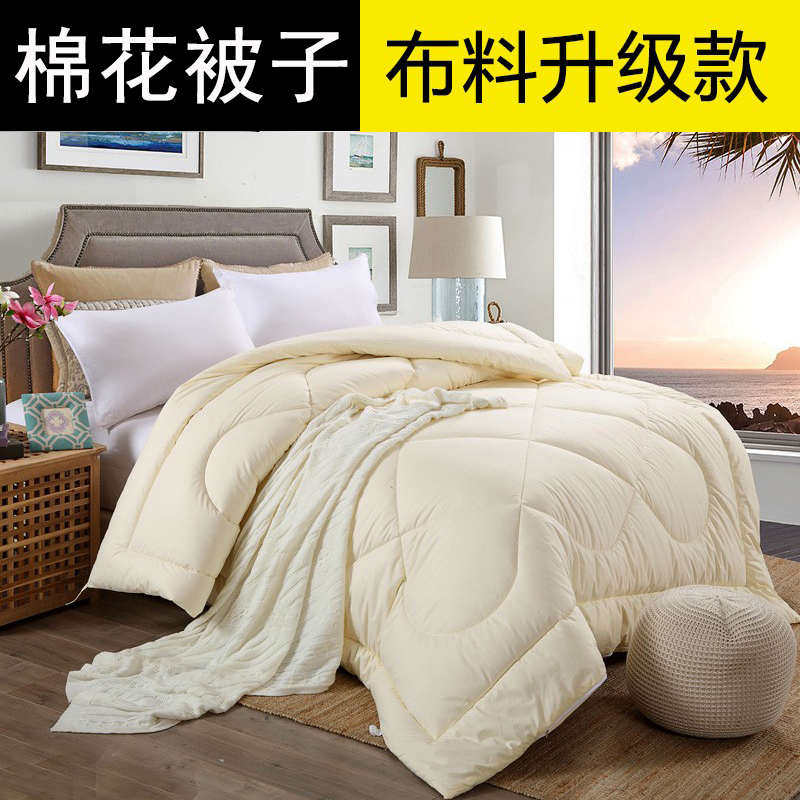 棉被棉花被子被芯双人单人学生宿舍加厚保暖10斤冬被超厚被8棉絮,床上用品,棉花被,淘宝优惠券,粉丝福利购,淘宝优惠卷