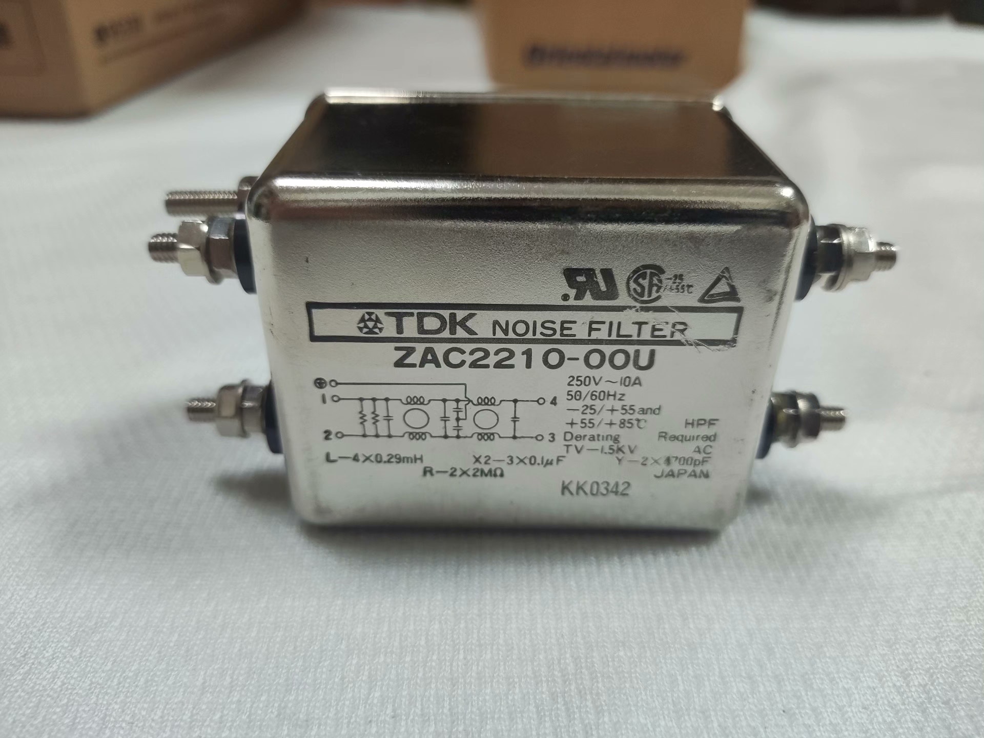 日本TDK原装滤波器ZAC2210-00U