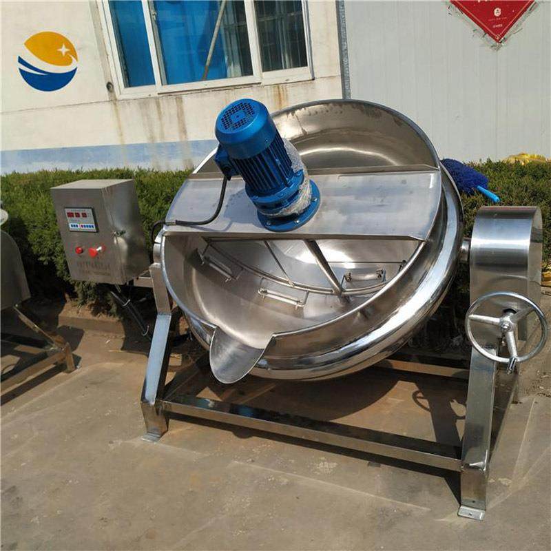 全动自动打电凉YB-200L粉机器豌加热自搅拌米豆腐机大型豆凉粉制