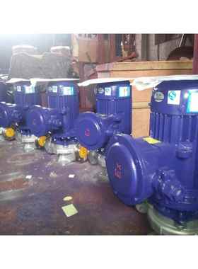 AAIH65-1泵25I不锈钢管G道离心泵增压泵化工泵ISH65-12灌溉热水泵