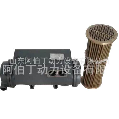 供应潍坊柴油原厂WD615/618船机热交换器 总厂斯太尔海淡水水箱