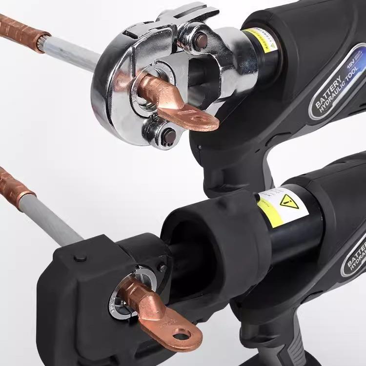 充电电动液压钳NE-300/400小型便携式端子快速压接专用液压工具
