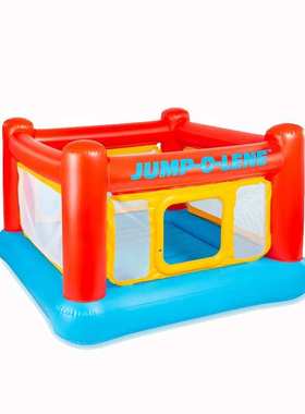 INTEX48260室内户外蹦蹦床跳跳乐儿童游乐场充气跳床淘气城堡球池