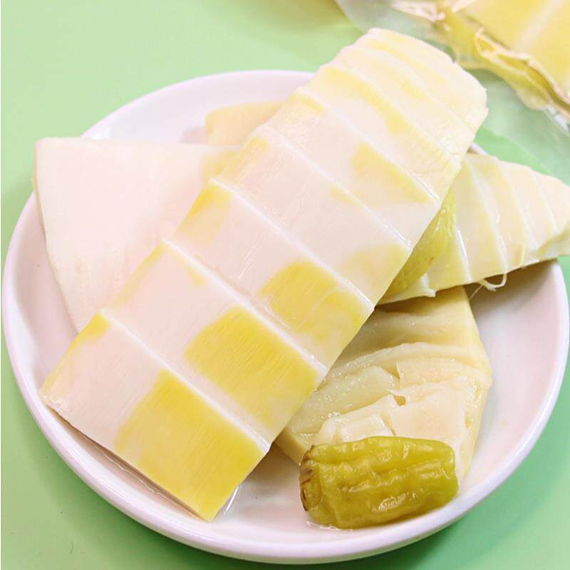 与美手撕笋泡椒味剁椒味200g*5袋四川特产山椒竹笋零食酸辣下饭菜