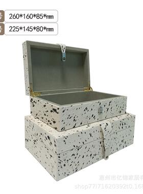 收现代简约创意马YJ0052毛厅首饰盒样板房客玄关软装饰品室卧衣帽