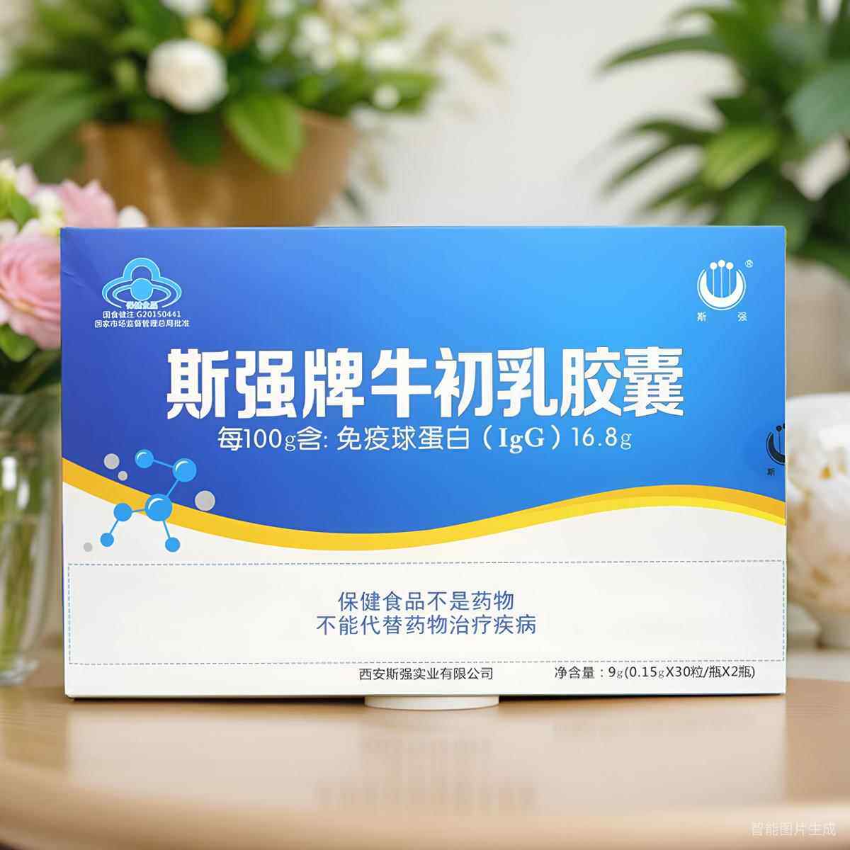 斯强牌牛初乳胶囊免疫球蛋白增强儿童成人中老年免疫力提高抵抗力