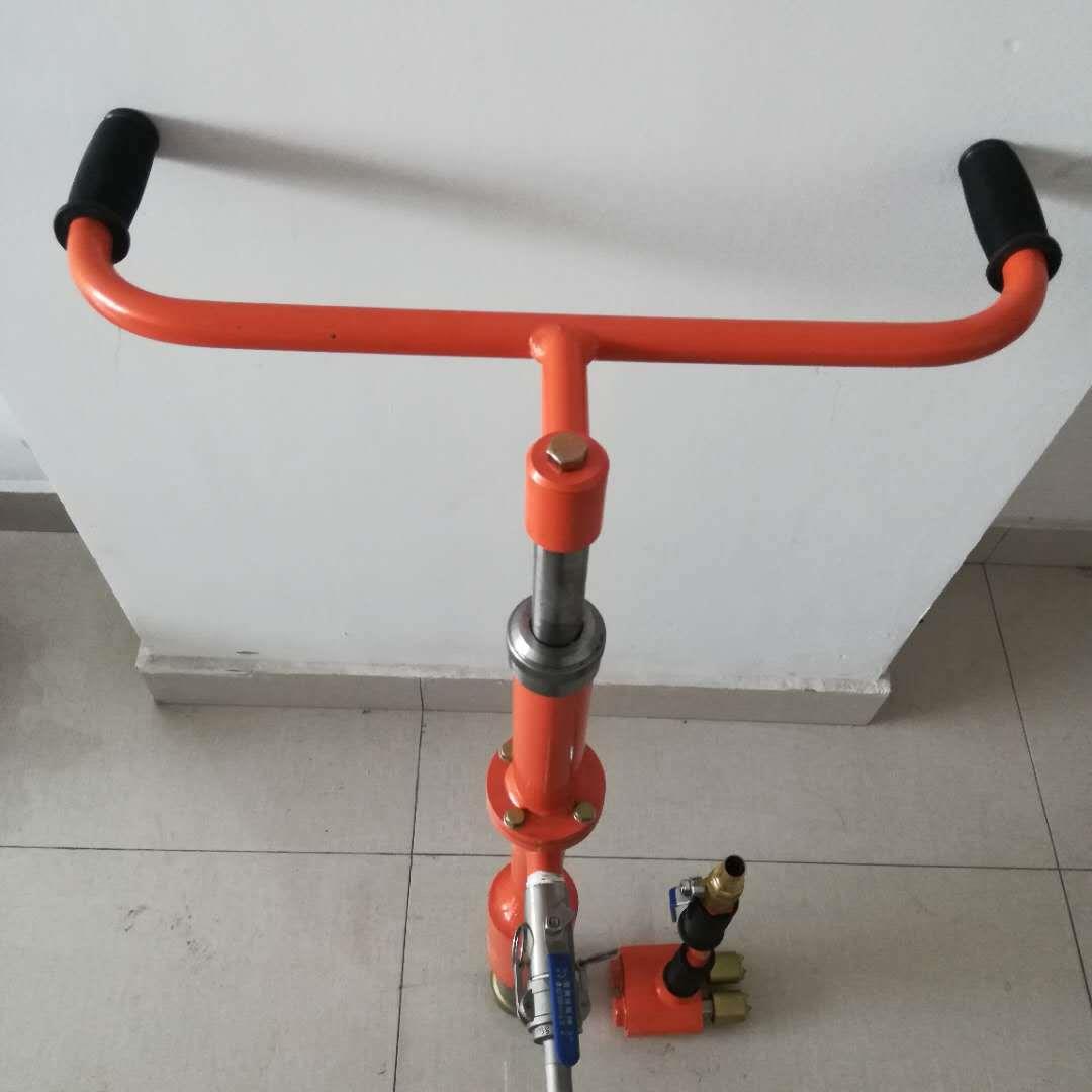 手扶 式悬挂单凿毛机单头三头气动拉毛LPW机家 隧道头凿厂毛机