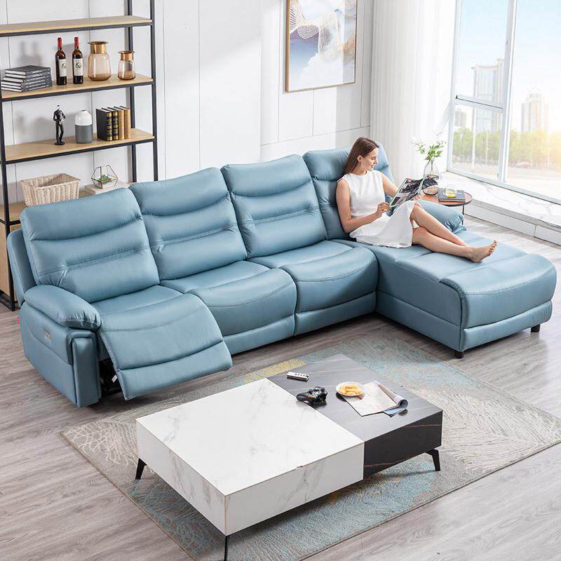 头等太空舱沙发客厅功能家庭影院电动智能组合科技布三人贵妃转角