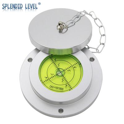 高精度水平仪金属圆徐工三联车载水平气泡10075水准仪泵车水平仪