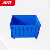 源头物厂家折叠料箱大号多功能周可带轮可配盖NPA品塑收纳箱工业