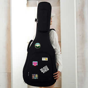 吉他包通用41寸民谣吉他古典木吉他背带加厚女生36高颜值电吉他包